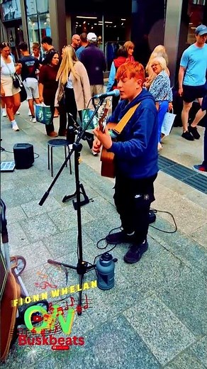 Fionn Whelan brings another Magic Moment with his cover of Hallelujah Grafton Street Dublin Ireland
