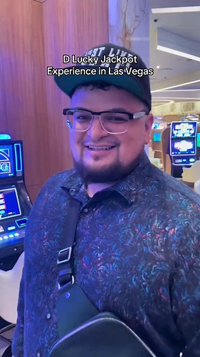 Omg! Im so excited to meet D #experience #vegas | D Lucky Experience