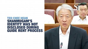 5.7K views · 99 reactions | “Throughout this episode, the SLA valuer did not know the identity of the prospective tenant,” said SM Teo Chee Hean. The valuer advised on a guide rent of $26,500 for the bungalow leased out to Minister K. Shanmugam. https://str.sg/iUrn | The Straits Times | Facebook