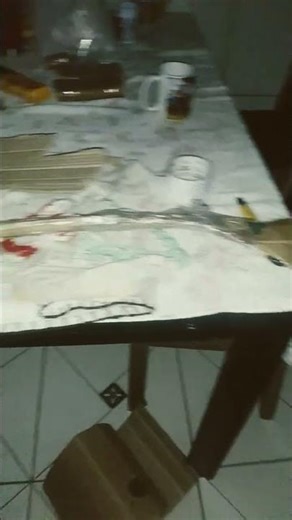 musket made from cardboard#homemade #napoleonicwars