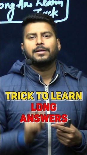 Trick to Learn Long Answers Quickly 🔥Secret Study Tips #studytips #studymotivation