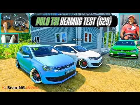 Driving Volkswagen Polo TSI Mod Test in BeamNG.drive | Realistic Daily Driver with Logitech G29