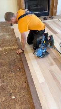 Scrap floor install…how will it turn out?