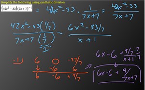 Synthetic Division | Educreations