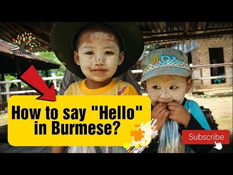 How to say "Hello" in Burmese? | Learn Burmese with Shine