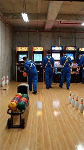 I Built a Secret 80s Arcade Under My House! 🕹️🎳