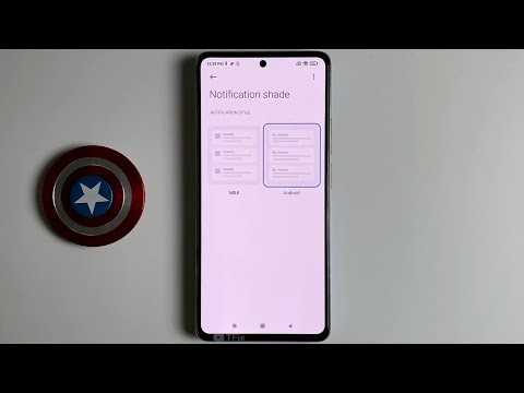 How to change the Notification drawer interface on Xiaomi 11T Android 11