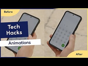 Disable animation on your phone | Android accessibility features