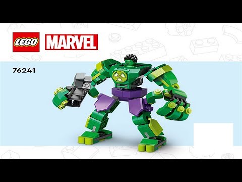 LEGO instructions - Super Heroes - 76241 - Hulk Mech Armor