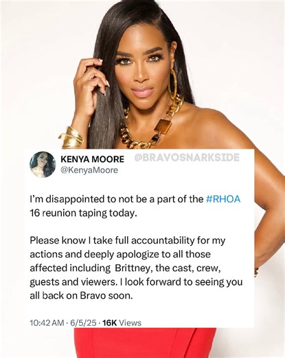 530K views · 1.8K reactions | Kenya Moore with a statement following today’s taping of the RHOA reunion. __________________________ #rhoa #realhousewives #atlanta #realhousewivesofatlanta #kenyamoore #realitytv #realitytvshow #realitytvnews #realitytvdrama #realitycheck #gossip #bravosnarkside | Bravo Snark Side | Facebook