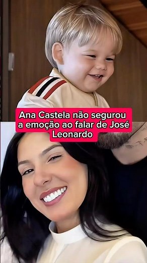 Ana Castela couldn't hold back her emotions when talking about José Leonardo.