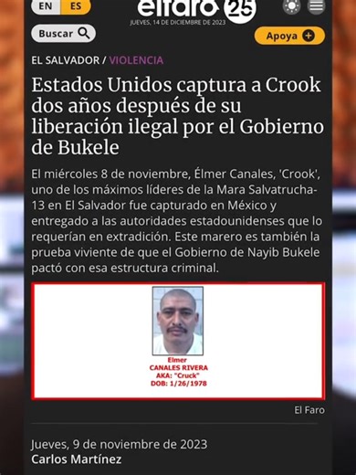 Negociaciones del Gobierno de Bukele con Pandillas en El Salvador