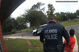 Body cam captures 6-year-old's tearful pleas during arrest