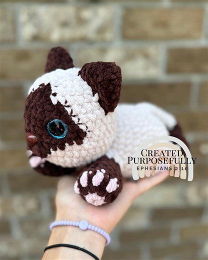 Crochet Cat Pattern, Low Sew Amigurumi, Siamese and Tabby (instant Download) - Etsy UK