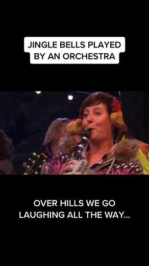Jingles bells played by orchestra #funny #funnyvideos #orchestra #jinglebells #christmas