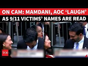 ‘DESPICABLE’: Mamdani, AOC ‘Laugh’ During 9/11 Victims’ Tribute; Ground Zero Moment Sparks Outrage