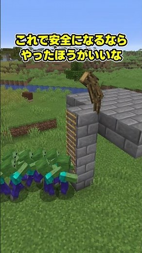 Placing a ladder all the way to the bottom is dangerous [Minecraft]