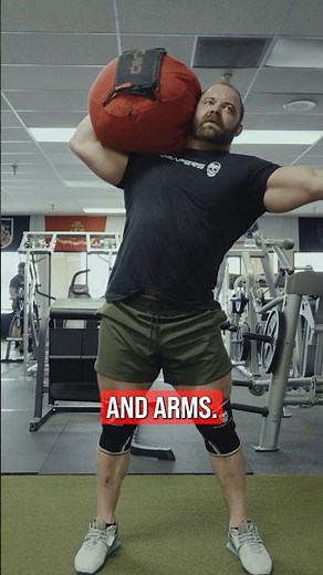 How to Do Sandbag to Shoulder Strongman Exercise ‪@CoachAlexKopp‬