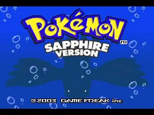 Game Boy Advance Longplay [187] Pokemon Sapphire (Part 3 of 3)