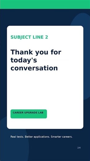 3 Interview Thank-You Email Subject Lines