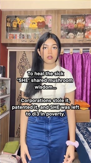 She shared mushroom magic to heal people,yet was betrayed & left to suffer all alone #history #her