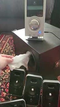 Logitech Z 5400 Digital THX pc computer laptop speaker subwoofer using LOGITECH Z 5500 Controller