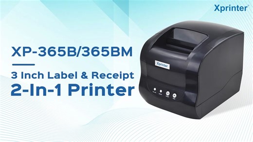 Xprinter 3-inch desktop label & receipt 2-in-1 printer XP-365B #Xprinter#receipt #label #labelprinter #receiptprinter #2-in-1printer