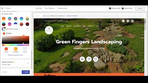 Customizing Your Website’s Look: Color Schemes in the UENI Editor