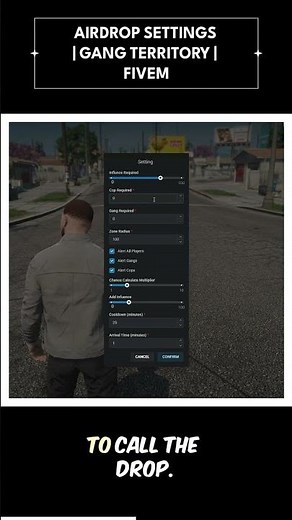 Airdrop Settings | AK47 Gang Territory | #fivem #gta5 #roleplay #gtaonline #gtarp