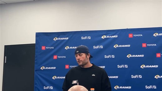 Los Angeles Rams QB Matthew Stafford on his game winning drive vs. Panthers