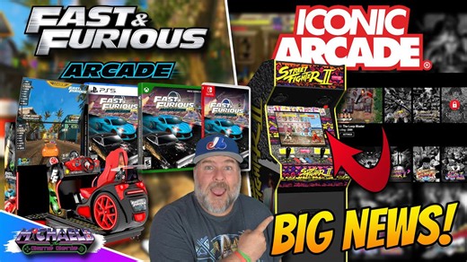 Iconic Arcade Street Fighter XXL First Look UI & Fast & Furious Arcade Coming To Home Consoles!