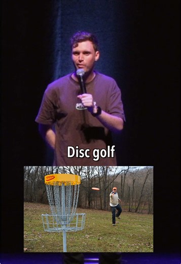 Big ups to the Disc Golf community 🥏 #standup #standupcomedy | disc golf