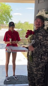 7.4M views · 10K reactions | Military husband surpsies wife at work...
