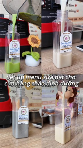Phương đến một cửa hàng bán cháo dinh dưỡng và cùng chị chủ set up menu sữa hạt cho các bé Giai đoạn 1 trong hành trình của mình, Phương mong muốn chia sẻ những kinh nghiệm và trải nghiệm mà mình đã tích lũy được với mọi người Hi vọng nó sẽ hữu ích, Nếu bạn cũng yêu thích sữa hạt, và đang tìm kiếm điều gì mới mẻ cho quán của mình, hãy để Phương cùng bạn tạo nên điều tuyệt vời nhé! Hẹn gặp lại cả nhà ở những câu chuyện tiếp theo nha #phuongthichsuahat #seloveacademy #selovemilk #congthucsuahat #s