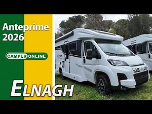 Elnagh: Preview of new camper and van models for 2026