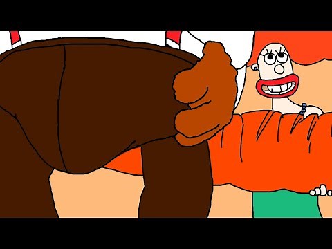 Wallace transforms into the Were Rabbit in Totty's Garden | Original Fan Animation (Short)