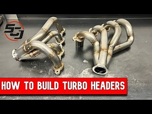 How To Build Turbo Headers - Complete DIY Fab and Weld Motion Raceworks Header Kit | SCJ Fabrication