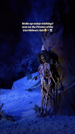 Pirates of the Caribbean ride at Magic Kingdom!