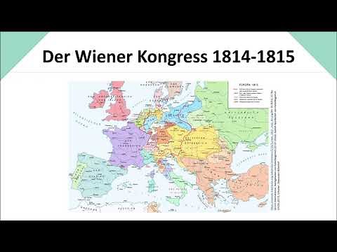 Der Wiener Kongress 1814/15 (Kurzfassung)