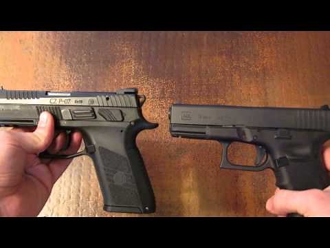 CZ P-07 and Glock 19 Comparison