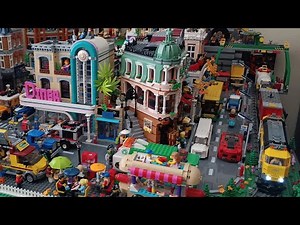 Lego City 2025 Overview | Small Sized City with Train looping around!