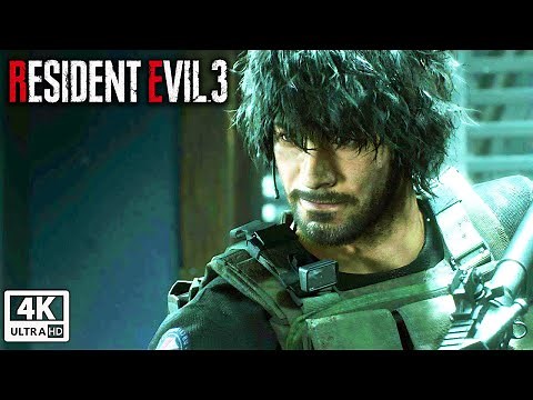 Resident Evil 3 Remake All Carlos Scenes 4K 60FPS