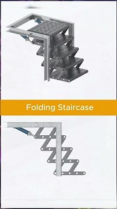 How To Build The Perfect Folding Loft Ladder 🛠️ #Woodworking #HomeImprovement #MakerSkills