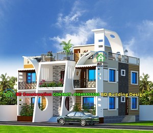 3.9K views · 173 reactions | অল্প জায়গার মধ্যে মর্ডান ৫ বেডরুমের...