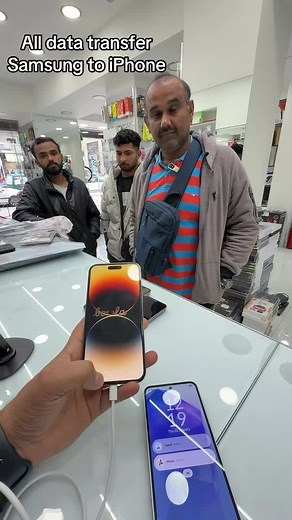 Samsung to iPhone data transfer | samsung