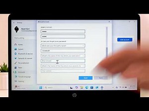 HP Stream 14 – How to Create or Remove User Accounts