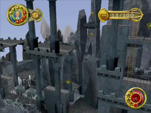 Azur & Asmar Gameplay - PS2