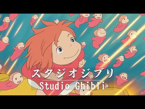 3 Hours of Ghibli Music for Studying, Working, and Sleeping 🎶 BGM Relaxing Ghibli Music Collection