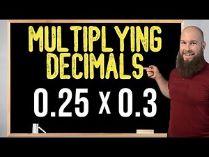 How To Multiply A Decimal By A Decimal |