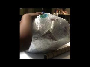 Making DIY Saran Wrap Gag Gift Ball Party Game Idea for Baby Shower, Birthdays Prizes